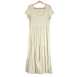 Maeve by Anthropologie Cream Dress- Size L (see notes)