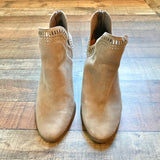 Vince Camuto Suede Ankle Booties- Size 9.5 (see notes)