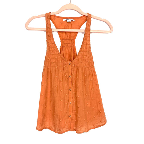 O'Neill Orange Racerback Tank Top- Size S