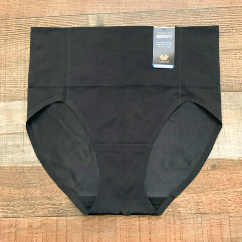 Wacoal Black Smooth Series Hi-Cut Brief NWT- Size XL