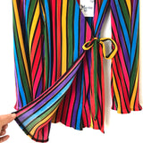 Show Me Your Mumu Rainbow Faux Wrap Romper NWT- Size S