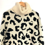 Blue B Leopard Sweater Tunic/Dress- Size S/M