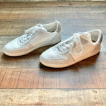 Universal Thread White Mesh Faux Leather Sneakers- Size 6.5 (see notes)