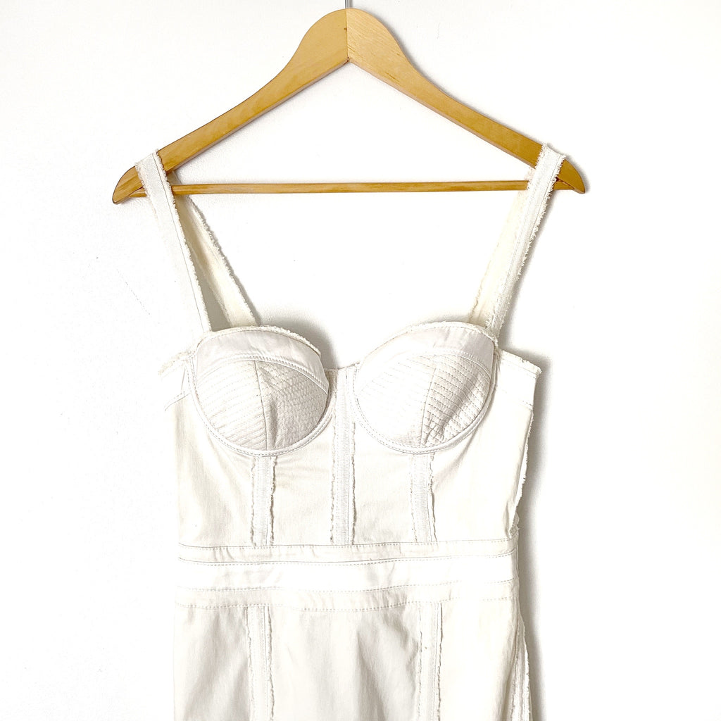 Guess by Marciano White Bustier Dress- Size 4 (see notes) – The Saved  Collection