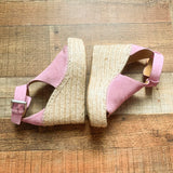 Marc Fisher Perforated Open Toe Wedges - Size 7.5 (GREAT CONDITION)