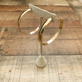 Gold Large Hoop Earrings
