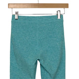 Alo Heathered Turquoise Full Length Leggings- Size ~4 (See Notes, Inseam 27")