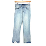 Scoop Light Wash Crop Flare Jeans- Size 0 (Inseam 26”)