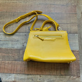 Teddy Blake Yellow Leather Handbag (LIKE NEW)
