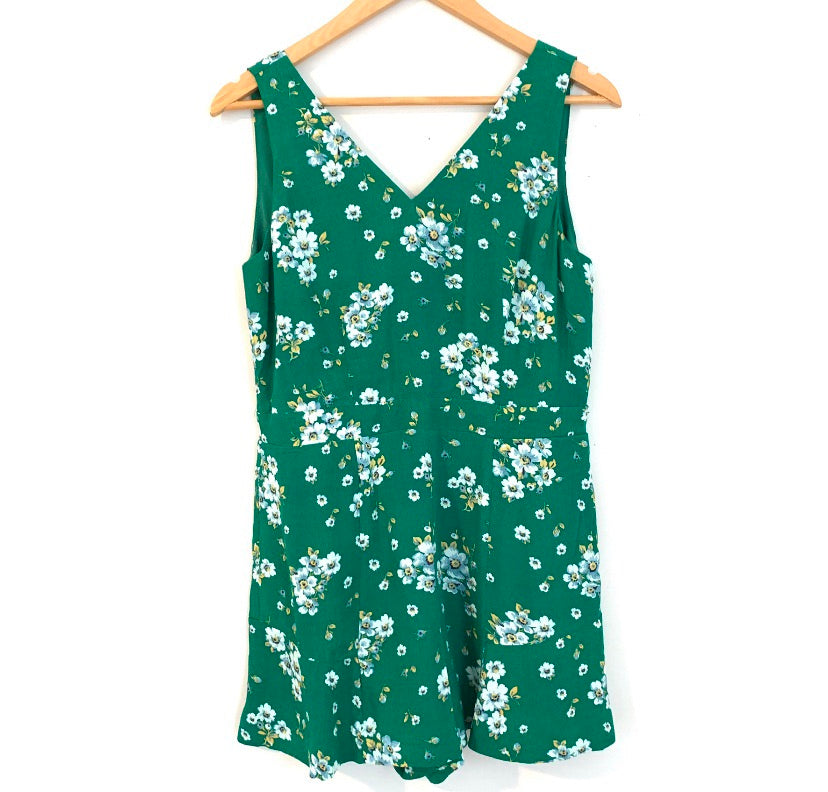 LOFT Green Floral Sleeveless Dress NWT- Size XS – The Saved Collection