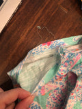 Lilly Pulitzer Teal Essie Dress- Size L (see notes)