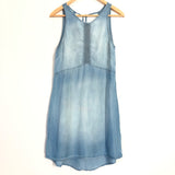 Maurices Embroidered Chambray Shift Dress- Size ~S