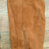 Ccocci Dark Brown Suede Knee High Boots- Size 7