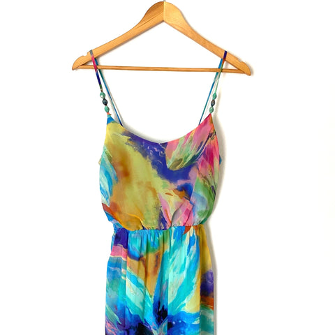 bisou bisou maxi dress Bisou Bisou Beaded Strap Maxi Dress- Size 4 – The Saved Collection