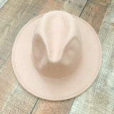 Lisianthus Tan Khaki Wool Blend Hat