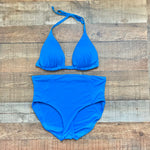 Spanx Blue Padded Bikini Top- Size XL (we have matching bottoms)