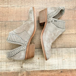 Vince Camuto Taupe Back Lace Booties- Size 9 (See Notes)