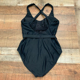 No Boundaries Black Belted One Piece- Size M