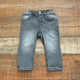 Cat & Jack Boy's Grey Skinny Jeans- Size 18M
