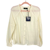Able Antique White Dalia Blouse NWT- Size M (sold out online)