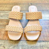 A New Day Braided Fiona Heels - Size 9 (sold out online, like new condition)