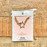 Treasure Jewels Star Charm Necklace NWT