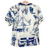 Katie Kime Marfa Toile Pajama Pants Set- Size XS (see notes, sold as set)