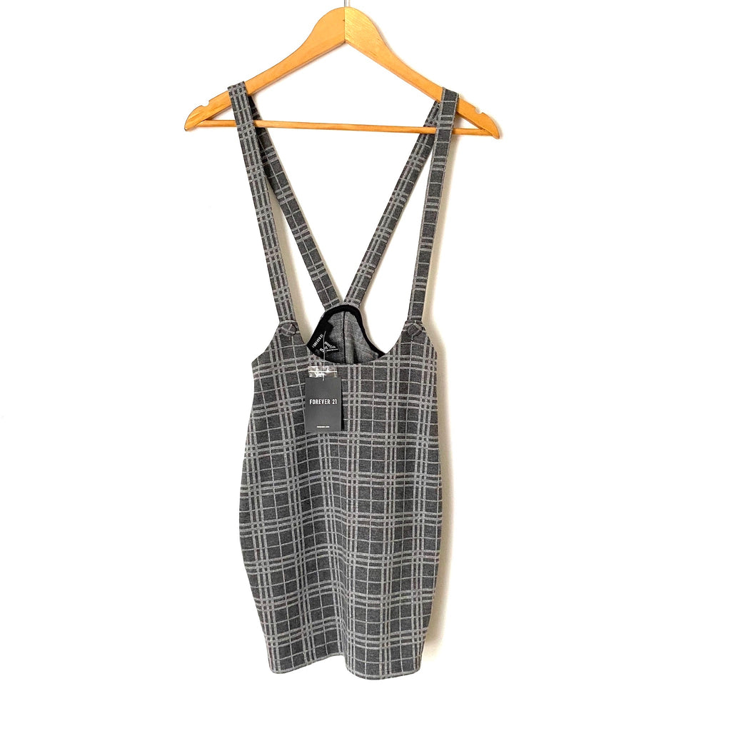 Forever 21 Grey Overall Dress NWT- Size XS The Saved Collection Forever 21 Grey Overall Dress NWT- Size XS The Saved Collection