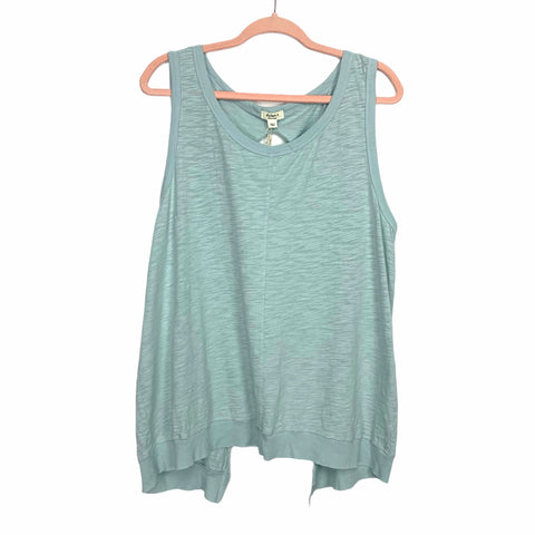 Dylan Light Blue Sleeveless Back Tie Top NWT- Size XL