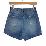 Shein Distressed Denim Shorts- Size XS