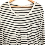 BP Striped Long Sleeve Top- Size S