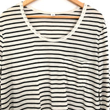 BP Striped Long Sleeve Top- Size S