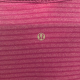 Lululemon Swiftly Long Sleeve Top with Stripes- Size 10