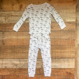 Aden & Anais Zebra Pajama Set- Size 3T