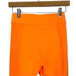 Alo Neon Orange Ribbed Leggings- Size XS (Inseam 24.5")