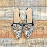 Michelle McDowell Animal Print Mule Slides- Size 9 (Great Condition)