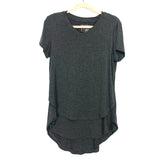 Latched Mama Grey Heathered Nursing Top- Size M