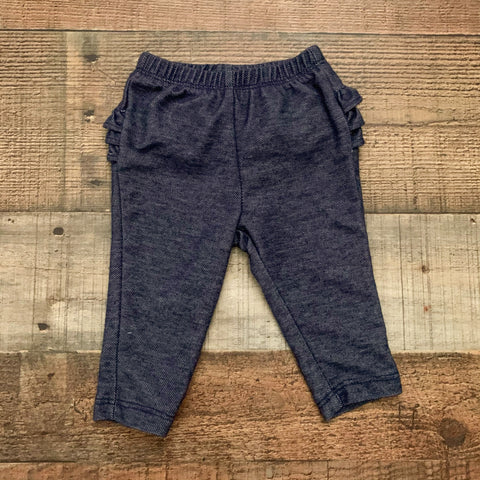 Old Navy Ruffle Bottom Leggings- Size 0-3M