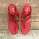 Prada Red Heel Sandals- Size 38.5 (US 8.5) see notes