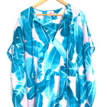 Buddy Love Pink and Teal Palm Maxi- Size S/M