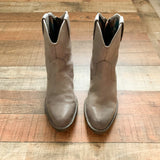 Born Grey Leather Boots- Size 7.5 (see notes)