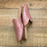 LOFT Faux Leather Mules- Size 11 (see notes)