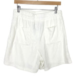 ELLANDEMM White Terry Cloth Shorts-  Size 2XL (see notes)