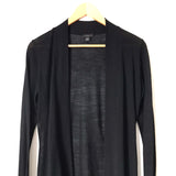 Ann Taylor Black Open Front Cardigan- Size XS
