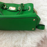 Michael Kors Large Green Tote (14” across)
