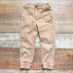 Janie and Jack Khaki Adjustable Waist Pants- Size 3 (see notes)