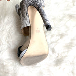 Mia Limited Edition Rocco Snakeskin Heels- Size 6