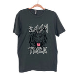 Next Level Grey "Easy Tiger" Graphic T-Shirt- Size M (See Notes)