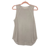 Lululemon Tan Mesh Back Cut Out Tank- Size ~6 (see notes)