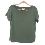 Soma Wknd Olive Sand Washed Tee- Size XS (We Have Matching Bottoms- Sold Out Online!)
